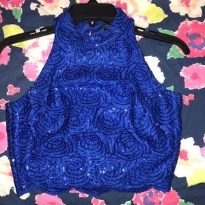 Two piece homecoming dress worn once